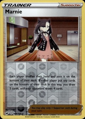 Marnie 169/202 Sword & Shield Ungraded