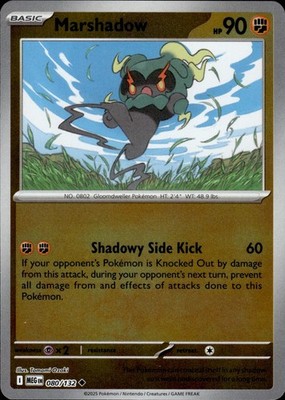 Marshadow 080/132 Mega Evolution Ungraded