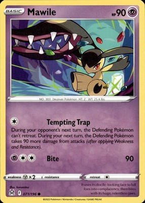 Mawile 071/196 Lost Origin Ungraded