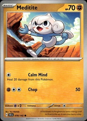 Meditite 78/142 Stellar Crown Ungraded