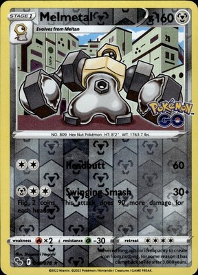 Melmetal 046/078 Pokemon GO Ungraded