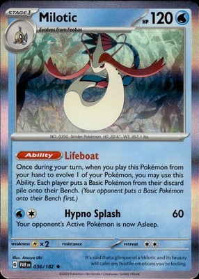 Milotic 036/182 Paradox Rift Ungraded