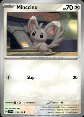 Minccino 125/159 Journey Together Ungraded