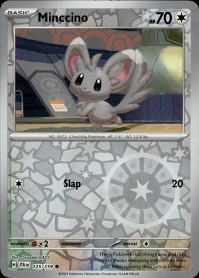Minccino 125/159 Journey Together Ungraded