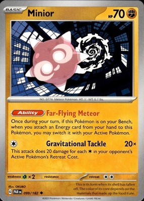 Minior 099/182 Paradox Rift Ungraded