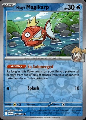 Misty's Magikarp 048/182 Destined Rivals Ungraded