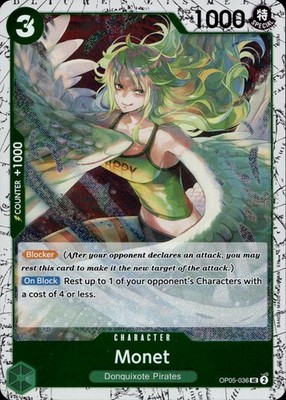 Monet (Pirate Foil) OP05-036 Premium Booster -The Best- Vol. 2 Ungraded