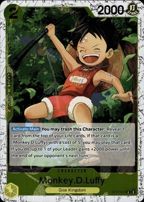 Monkey.D.Luffy (014) ST13-014 Ultra Deck: The Three Brothers Ungraded
