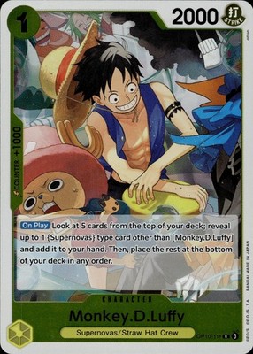 Monkey.D.Luffy (111) OP10-111 Royal Blood Ungraded