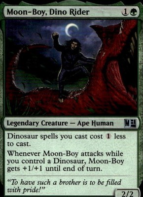 Moon-Boy, Dino Rider 563 Commander: Marvel Super Heroes Ungraded