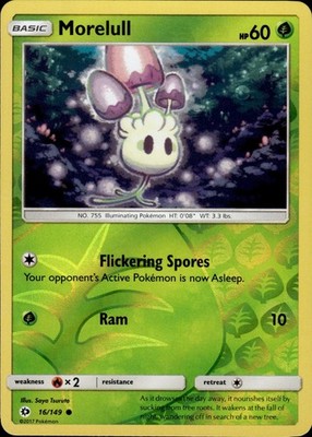 Morelull 16/149 SM Base Set Ungraded