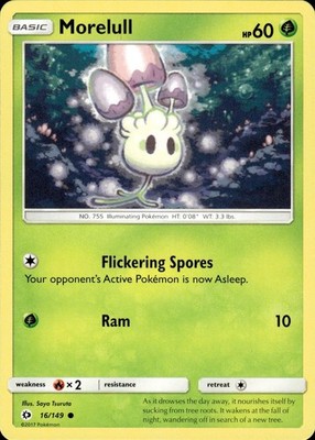 Morelull 16/149 SM Base Set Ungraded