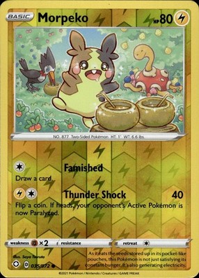 Morpeko 035/072 Shining Fates Ungraded