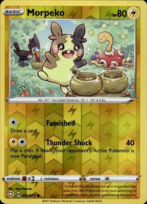 Morpeko 035/072 Shining Fates Ungraded