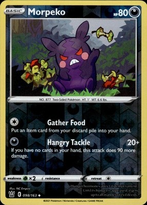 Morpeko 098/163 Battle Styles Ungraded