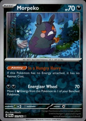 Morpeko 121/182 Paradox Rift Ungraded