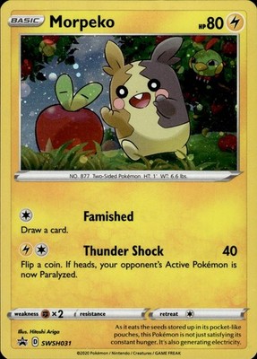 Morpeko SWSH031 Sword & Shield Promo Ungraded