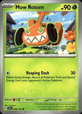 Mow Rotom 8/142 Stellar Crown Ungraded