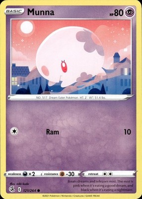 Munna 121/264 Fusion Strike Ungraded
