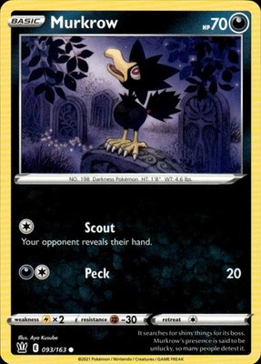 Murkrow 093/163 Battle Styles Ungraded