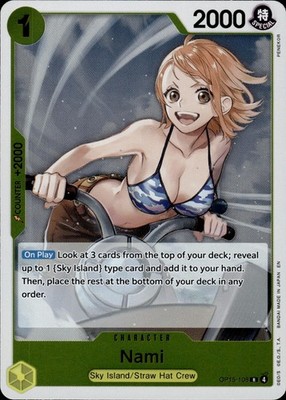 Nami OP15-108 Adventure on Kami's Island Ungraded