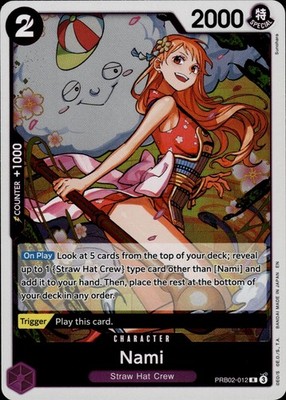 Nami PRB02-012 Premium Booster -The Best- Vol. 2 Ungraded