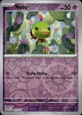 Natu 025/091 Paldean Fates Ungraded