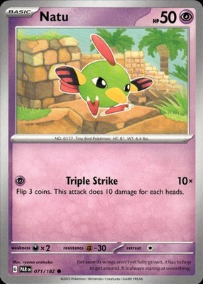 Natu 071/182 Paradox Rift Ungraded