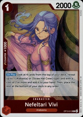 Nefeltari Vivi OP13-012 Carrying On His Will Ungraded