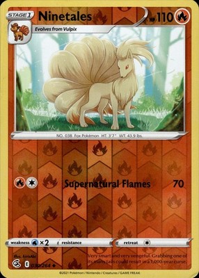 Ninetales 030/264 Fusion Strike Ungraded