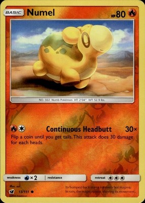Numel 13/111 Crimson Invasion Ungraded