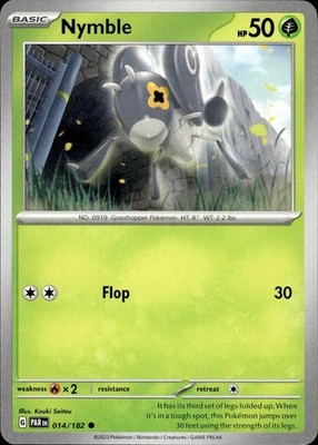 Nymble 014/182 Paradox Rift Ungraded