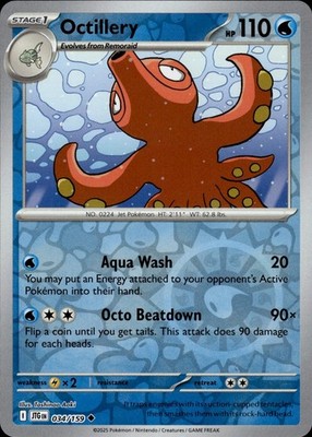 Octillery 034/159 Journey Together Ungraded