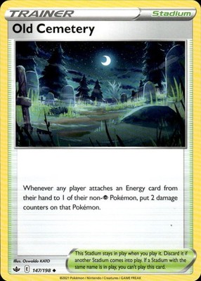 Old Cemetery 147/198 Chilling Reign Ungraded