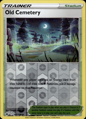 Old Cemetery 147/198 Chilling Reign Ungraded