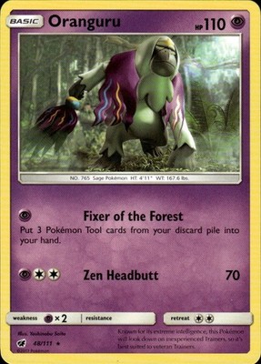 Oranguru 48/111 Crimson Invasion Ungraded
