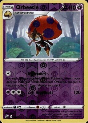 Orbeetle 065/163 Battle Styles Ungraded