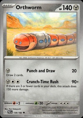 Orthworm 138/182 Paradox Rift Ungraded