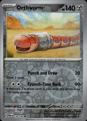 Orthworm 138/182 Paradox Rift Ungraded