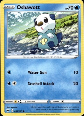 Oshawott 033/185 Vivid Voltage Ungraded