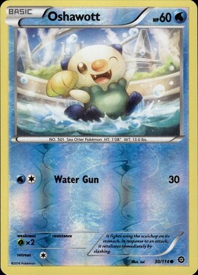 Oshawott 30/114 Steam Siege Ungraded