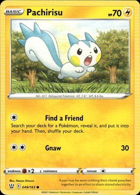 Pachirisu 049/163 Battle Styles Ungraded