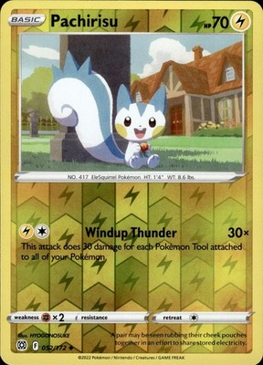 Pachirisu 052/172 Brilliant Stars Ungraded