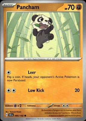 Pancham 85/142 Stellar Crown Ungraded