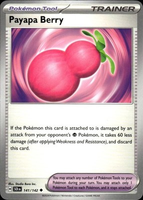 Payapa Berry 141/142 Stellar Crown Ungraded