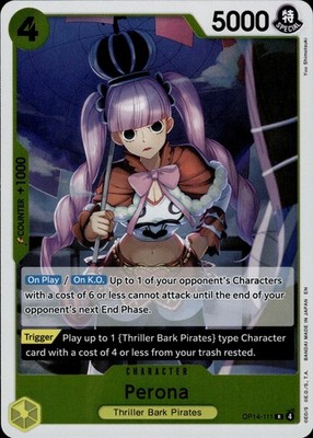 Perona OP14-111 The Azure Sea's Seven Ungraded