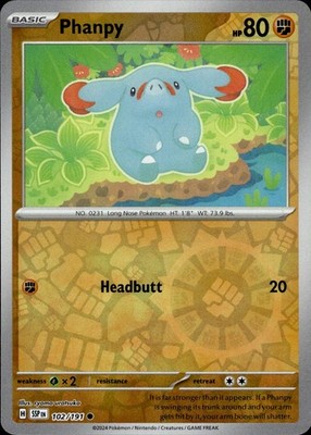 Phanpy 102/191 Surging Sparks Ungraded