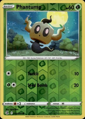 Phantump 016/264 Fusion Strike Ungraded