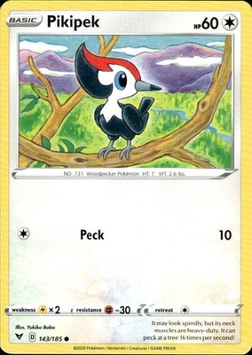 Pikipek 143/185 Vivid Voltage Ungraded