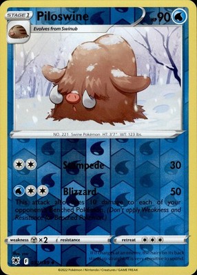 Piloswine 032/189 Astral Radiance Ungraded